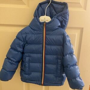 Moncler Blue Kids Puffer Jacket